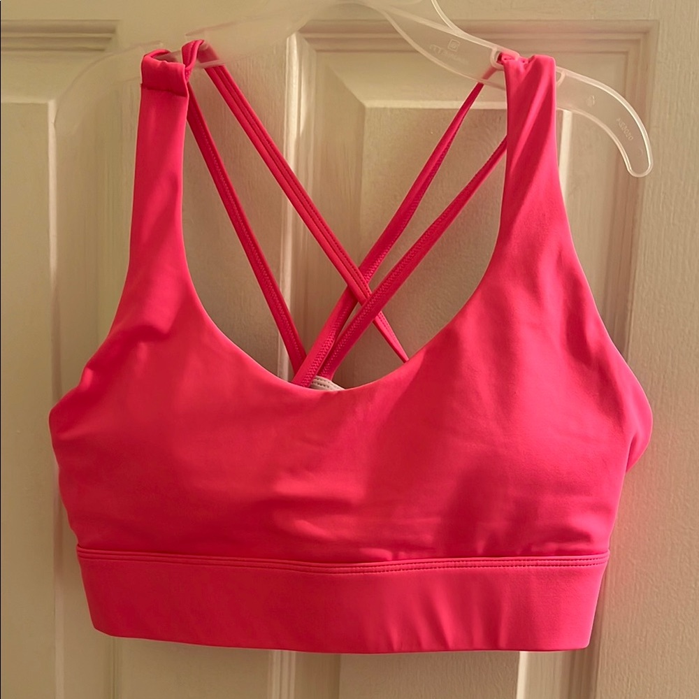 Zyia Light n Tight Pink Sports Bra